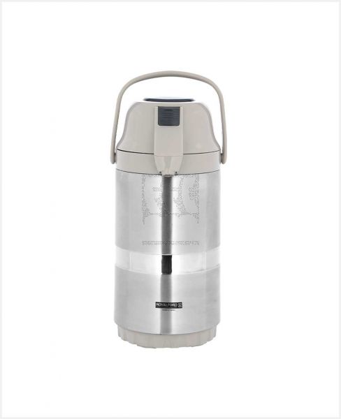 ROYALFORD THERMO AIRPOT GLASS VACCUM FLASK 2.5L RF10123