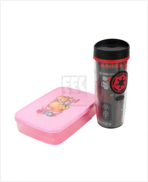 LION STAR SPORTS WATER BOTTLE+LUNCH BOX