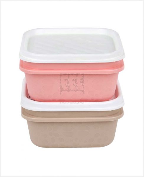 HOMEKET FREEZER CONTAINER SET MARS 2PCS ASSORTED 3736