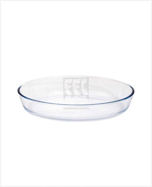 HOMEWAY OVAL GLASS TRAY 3L HW3645