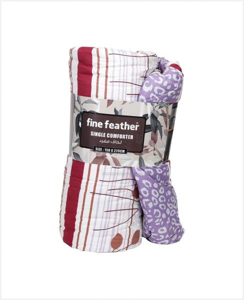 FINE FEATHER ROLL SINGLE COMFORTER 150X220 CM FF1482