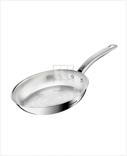 TEFAL INTUITION G6 SS NON COATED FRYPAN 24CM B8590435