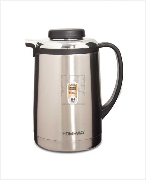 HOMEWAY STAINLESS STEEL VACUUM JUG 1.3L HW3894