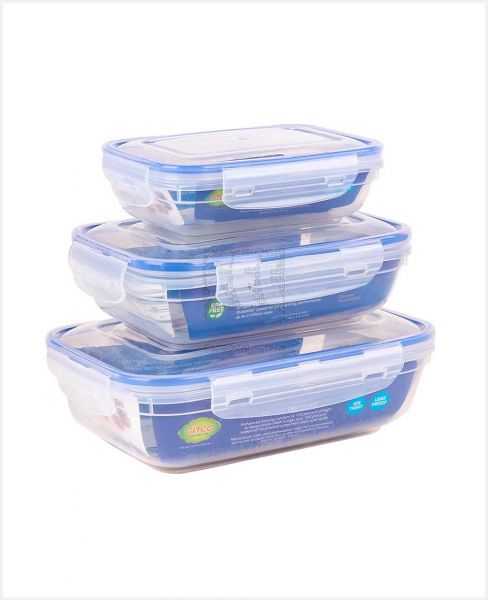 GITCO ZIYA PLASTIC CONTAINER 3PCS SET