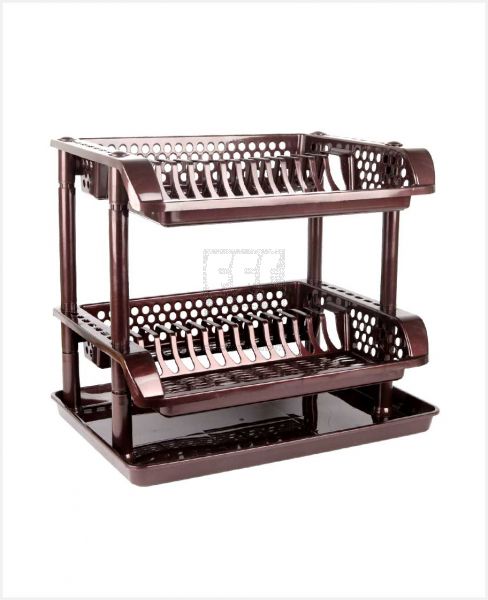 GITCO DISH RACK 2 TIER WITH TRAY DR2T5864