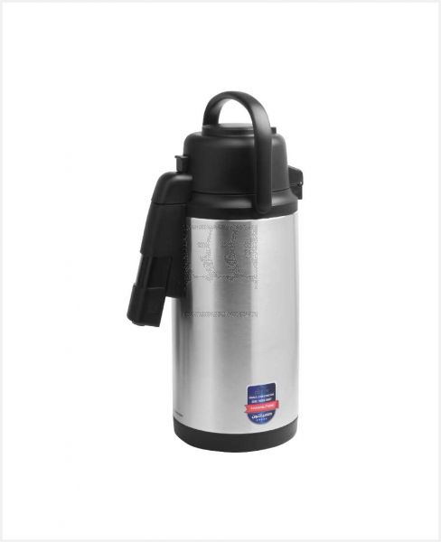 HAMILTON AIRPOT VACUUM FLASK STAINLESS STEEL 5LTR HT126