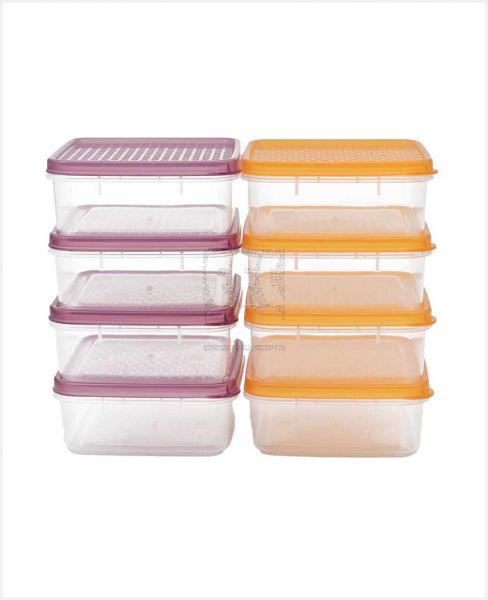 SHALLOW STORE SMART CONTAINER 8PCS SET 500ML SC7192