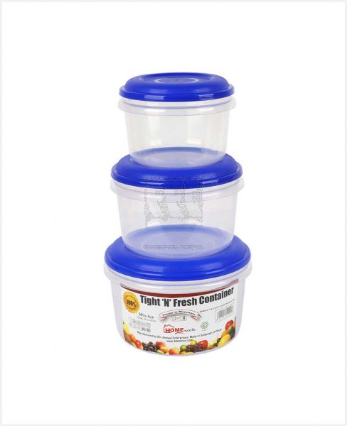HOME NEEDS TIGHT N FRESH CONTAINERS 5PCS 50105