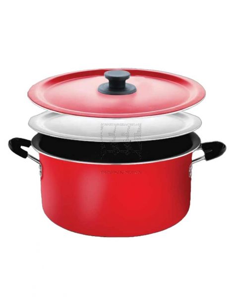 GREEN POINT BIRIYANI POT WITH S/S LID&DUM LID 12LTR GPBP-114