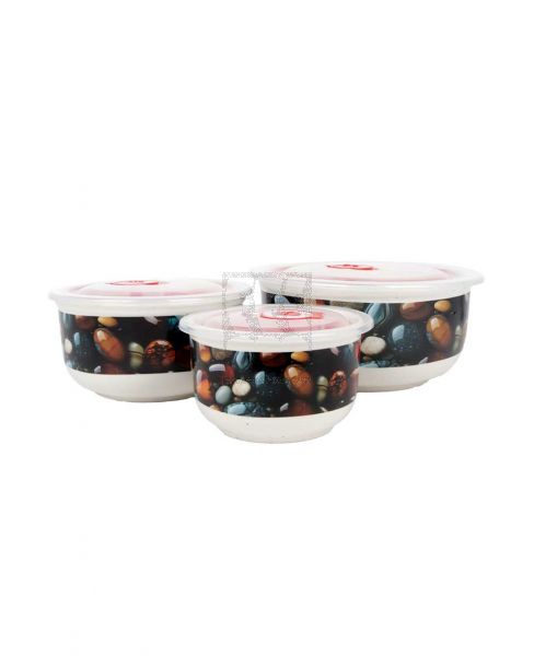 FRESH SEAL BOWL 3PCS SET 7491-4
