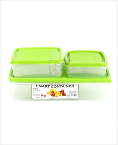 HOME NEEDS SMART CONTAINER 3PCS SET 50112