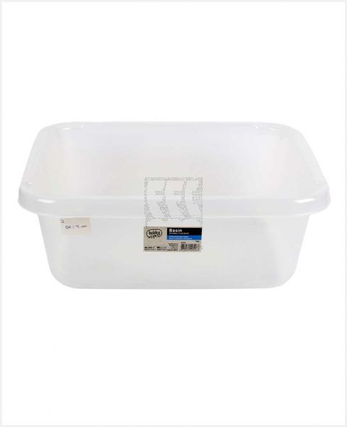HOBBY LIFE RECTANGLE CLEAR BASIN 14LTR 031112