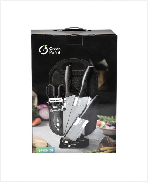 GREEN POINT KITCHEN KNIFE SET 7PCS GPKS-159