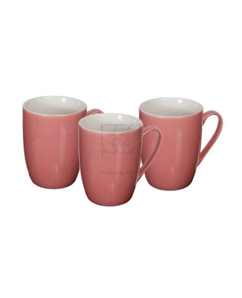 HOMEWAY COFFEE MUG NEW BONE CHINA 3PCS 380ML HW3752