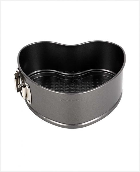 GREEN POINT NON-STICK HEART SHAPE SPRING FORM PAN WITH S/S LOCK 18CM XX-014