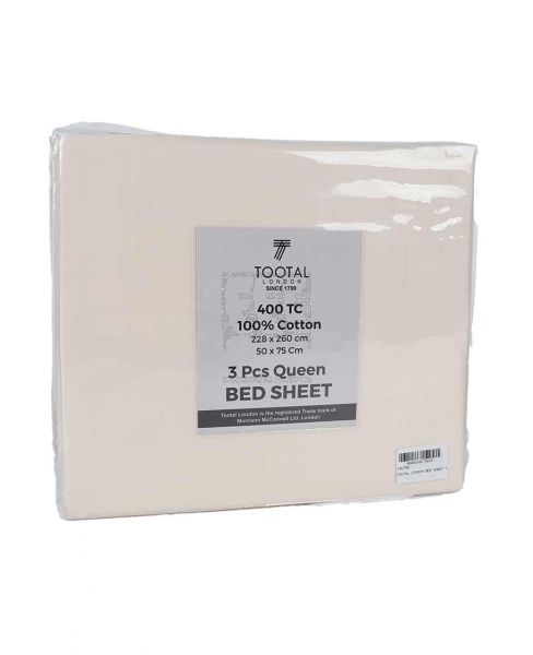 TOOTAL LONDON BED SHEET QUEEN 3PCS 228X260CM 106750
