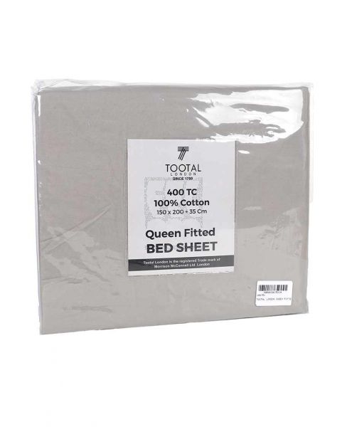 TOOTAL LONDON QUEEN BED SHEET 150X200+35CM 106751