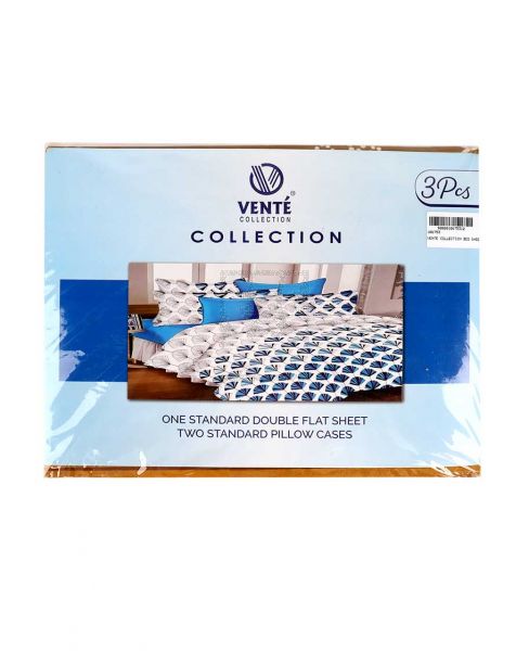 VENTE COLLECTION BED SHEET DOUBLE 3PCS 106752