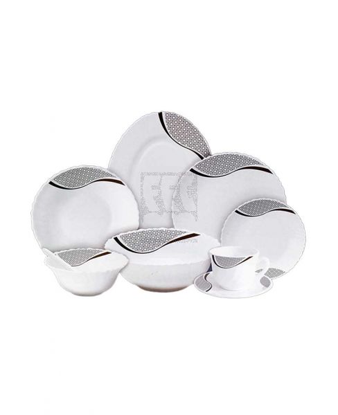 HOMEWAY PRIMAX OPALWARE DINNER SET 44PCS HW3877
