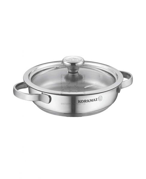 KORKMAZ MINIKA INOX OMELETTE PAN 14CM