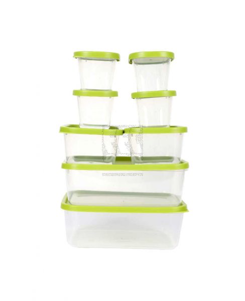 ENJOY LAND COLOR FRESH FOOD CONTAINER SET 8PCS 702-90437
