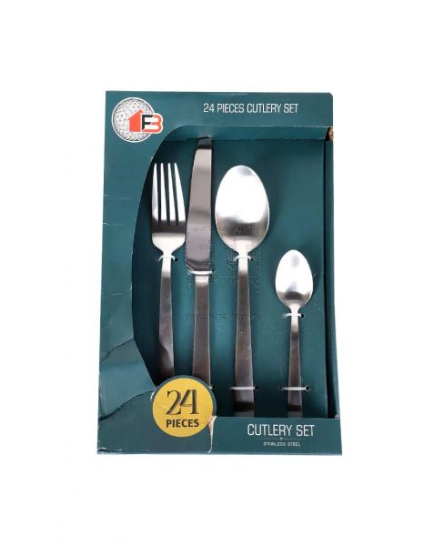 GHENG STAINLESS STEEL CUTLERY SET 24PCS FBS-24