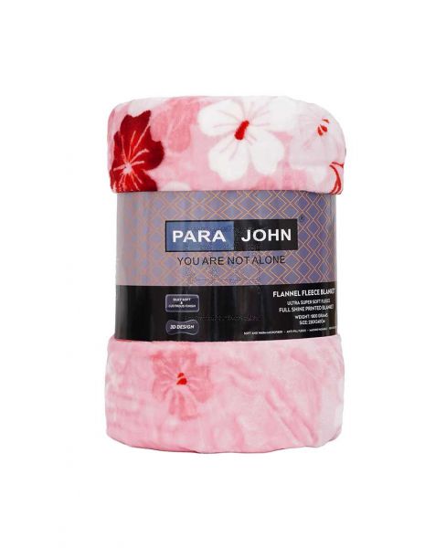 PARAJOHN PRINTED FLEECE 220X240CM 1.8KG PJBL7726