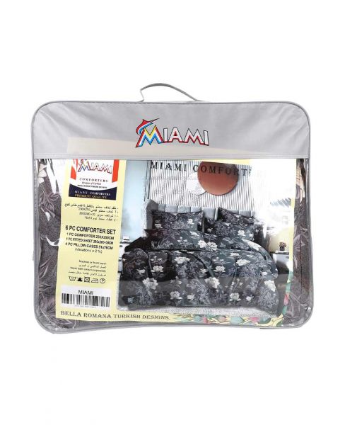 MIAMI COMFORTER 6PCS SET 230X250CM
