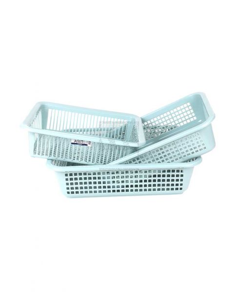 ALFELAIJ RECTANGULAR FRUIT BASKET SET 3PCS AF-708/783/697