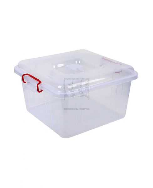 ALFELAIJ SQUARE STORAGE BOX WITH LID 25LTR AF-964