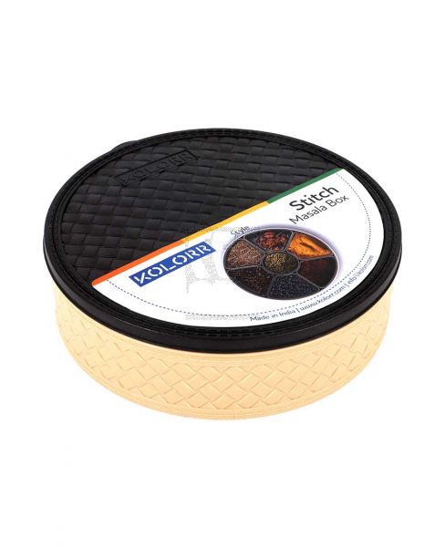 KOLORR STITCH MASALA BOX WITH SPOON
