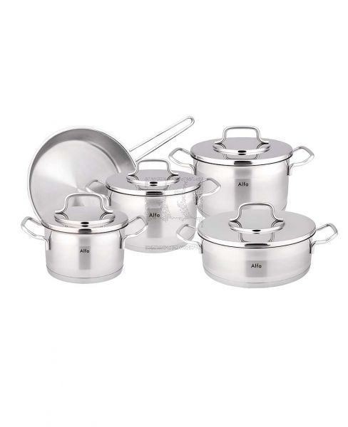 ALFA PREMIUM COOKWARE SET 9PCS C-HM400