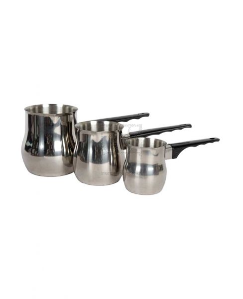 STAINLESS STEEL COFFEE WARMERS 3PCS SET