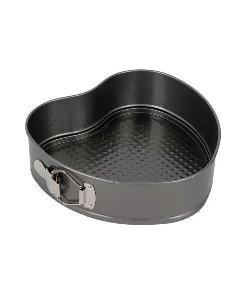 GREEN POINT NON-STICK HEART SHAPE SPRINGFORM PAN WITH STAINLESS STEEL LOCK 24CM XX-015