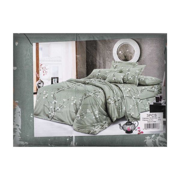 FITTED DOUBLE BED SHEET 3PCS 1.5X2 25-1 620271