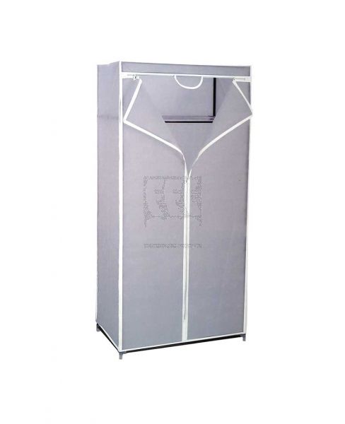 COLOUR HOUSE 75T-NON-WOVEN-WARDROBE 75*46*160CM F11167