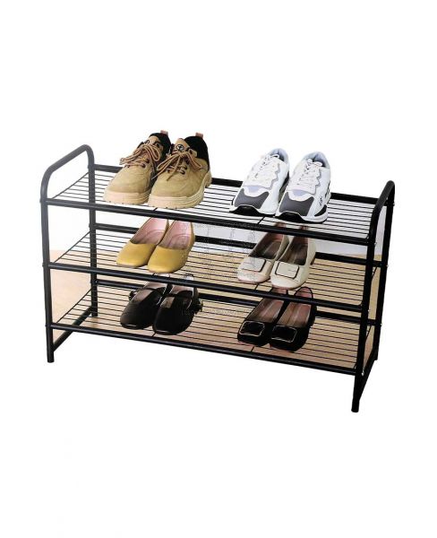 COLOUR HOUSE 3TIER SHOE RACK 76*29*48CM F11350