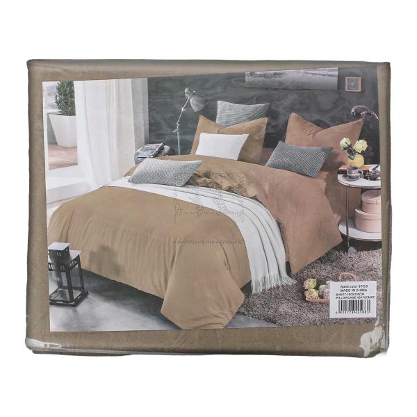BED SHEET 3PCS SET MIX COLOR 2X2.3M 22-2 223