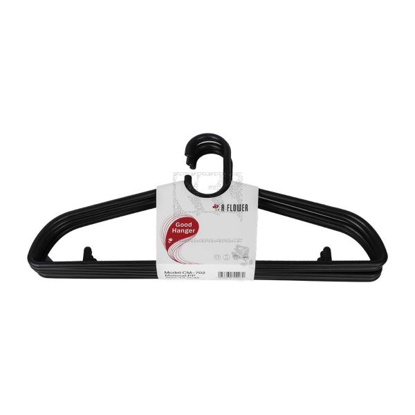 JI LI DA CLOTH HANGER MIX COLOR 5PCS SET 112-2