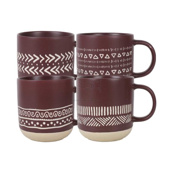 SAIDA CERAMIC CUP SET OF 4 124-11
