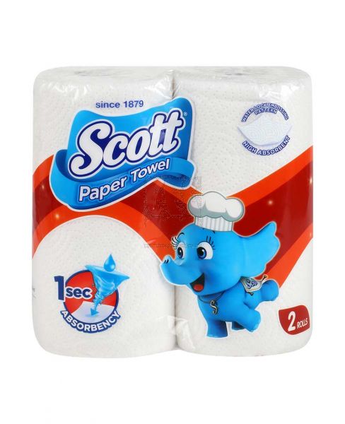 SCOTT KITCHEN TOWELS 60SHEETSX2ROLLS
