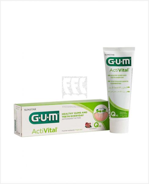 SUNSTAR GUM ACTIVITAL TOOTH PASTE 75ML