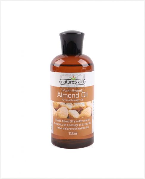NATURES AID PURE SWEET ALMOND OIL 150ML