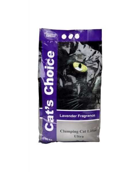 CAT'S CHOICE CAT LITTER LAVENDER FRAGRANCE 10KG