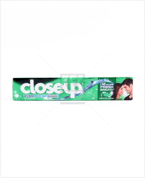 CLOSE UP MENTHOL FRESH TOOTHPASTE 50ML