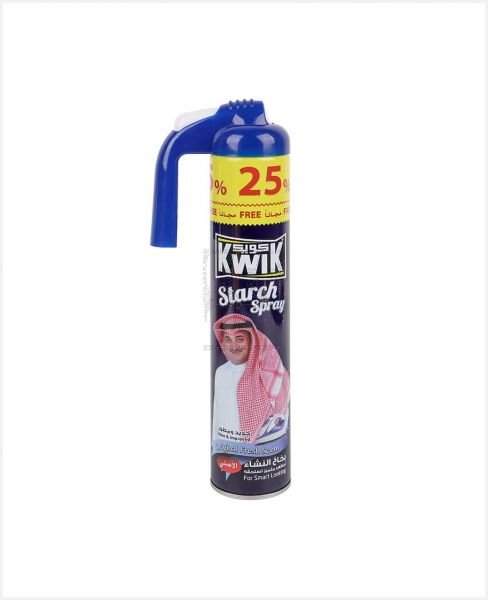 KWIK STARCH SPRAY ORIGINAL FRESH SCENT 500ML