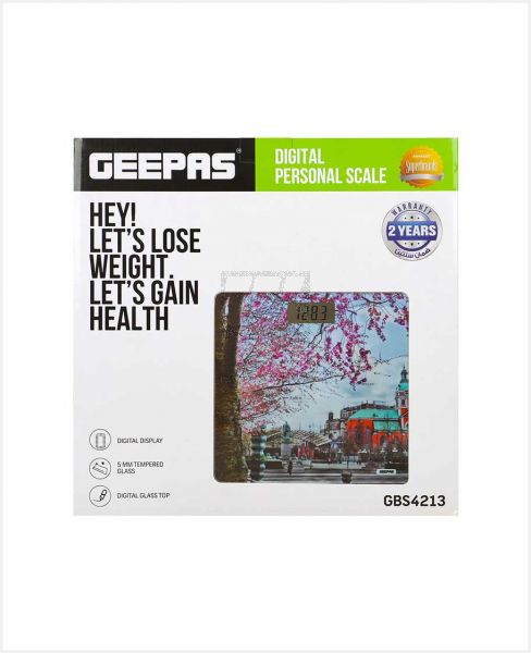 GEEPAS DIGITAL PERSONAL SCALE #GBS4213