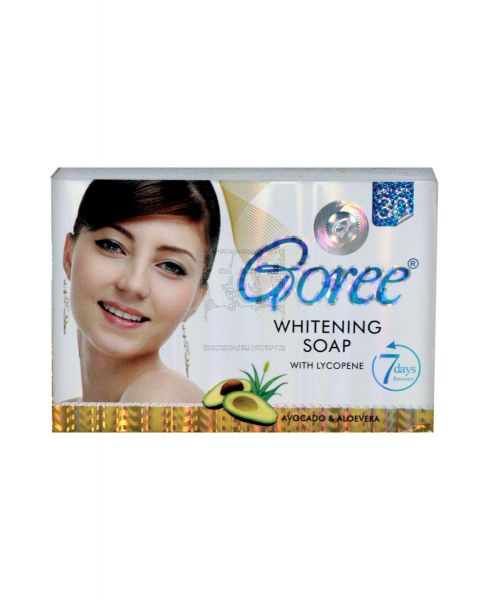 GOREE WHITENING SOAP WITH LYCOPENE 85GM