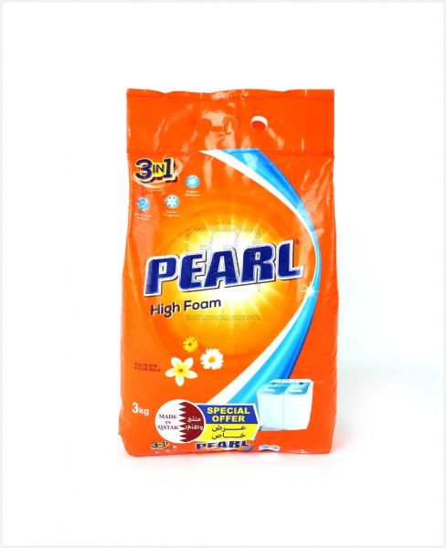 Pearl High Foam Detergent Powder 3kg