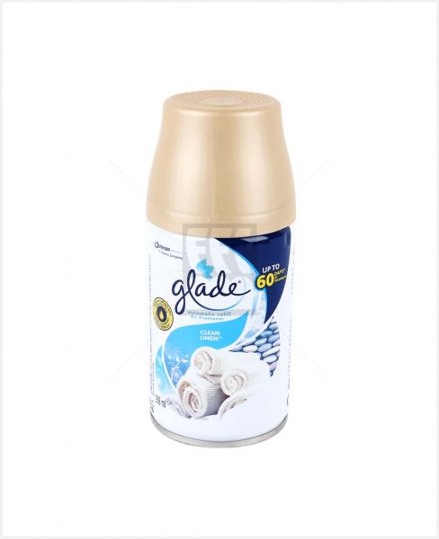 GLADE AUTOMATIC REFILL CLEAN LINEN 269ML